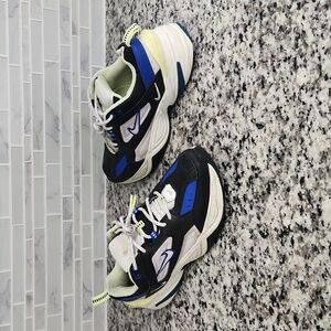 Black Blue & White Nike M2K Tempo Running Shoes sz 9.5 sneakers CI2969-002